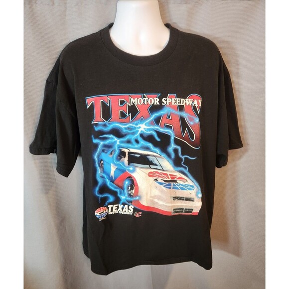 Nutmeg Other - Lee Nutmeg T-Shirt NASCAR Texas Motor Speedway Racing VTG Double Sided XXL